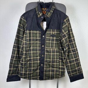 Stylish Plaid Shirt Jacket‎ for Men